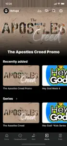 Refuge Ministries screenshot #3 for iPhone
