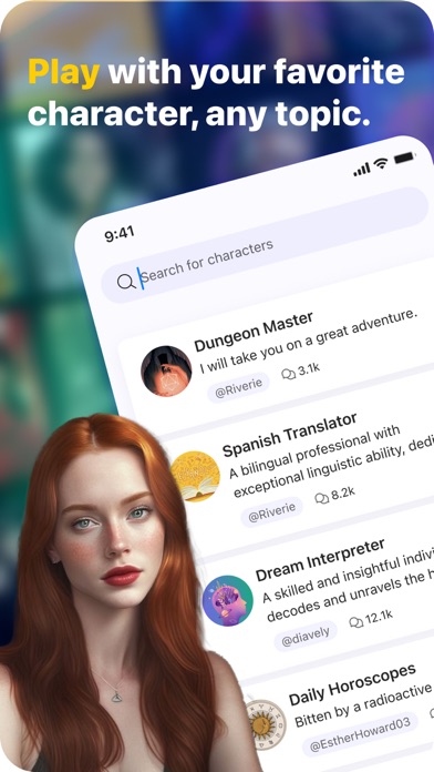 Reverie: Chat with AI Hosts Screenshot