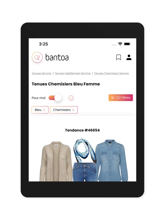 Screenshot #6 pour Bantoa: Idee de Tenues Mode