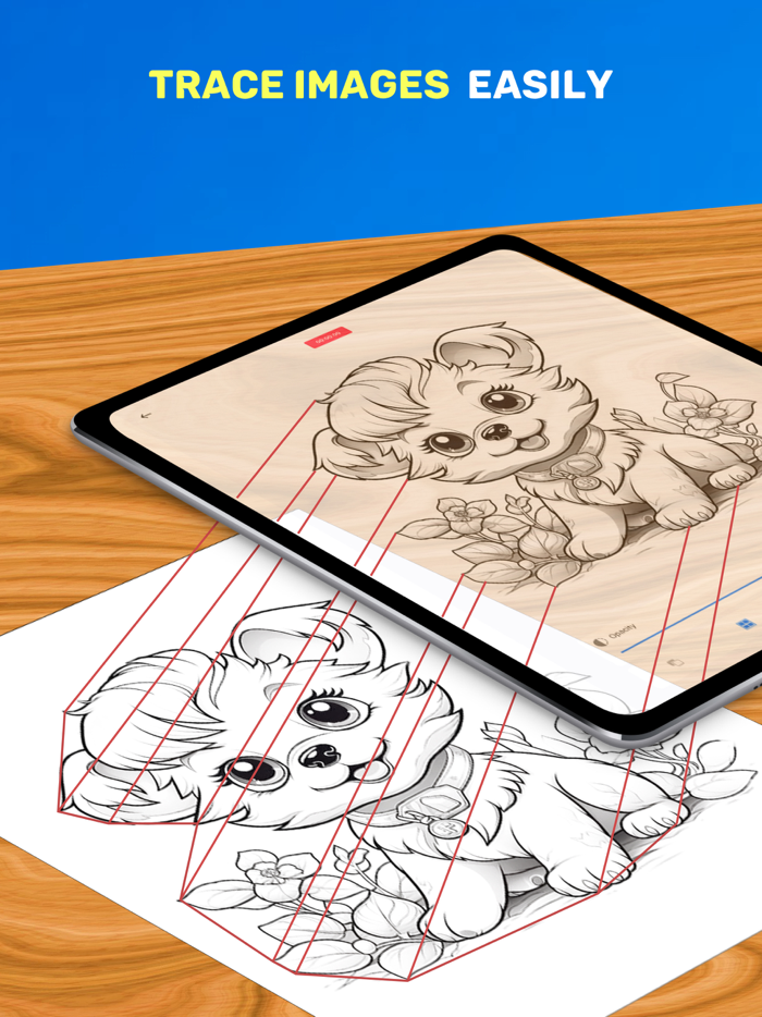 AR Drawing Tracing Projector