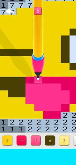 Game screenshot Pixel Color 3D - Block Paint apk