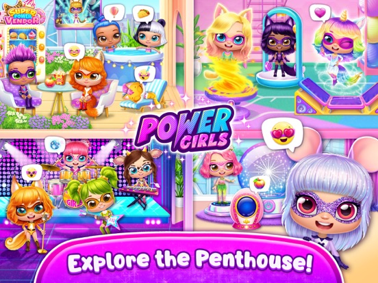 Power Girls - Fantastic Heroes iPad app afbeelding 5