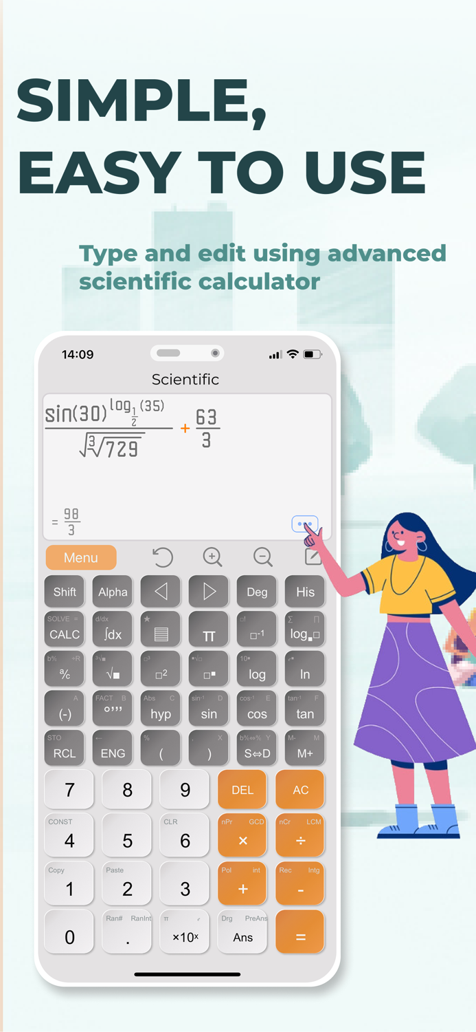 HiEdu Scientific Calculator