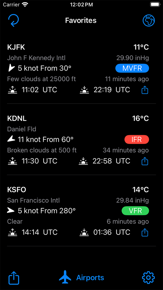 Easy Aviation Weather - WX - 6.23 - (iOS)