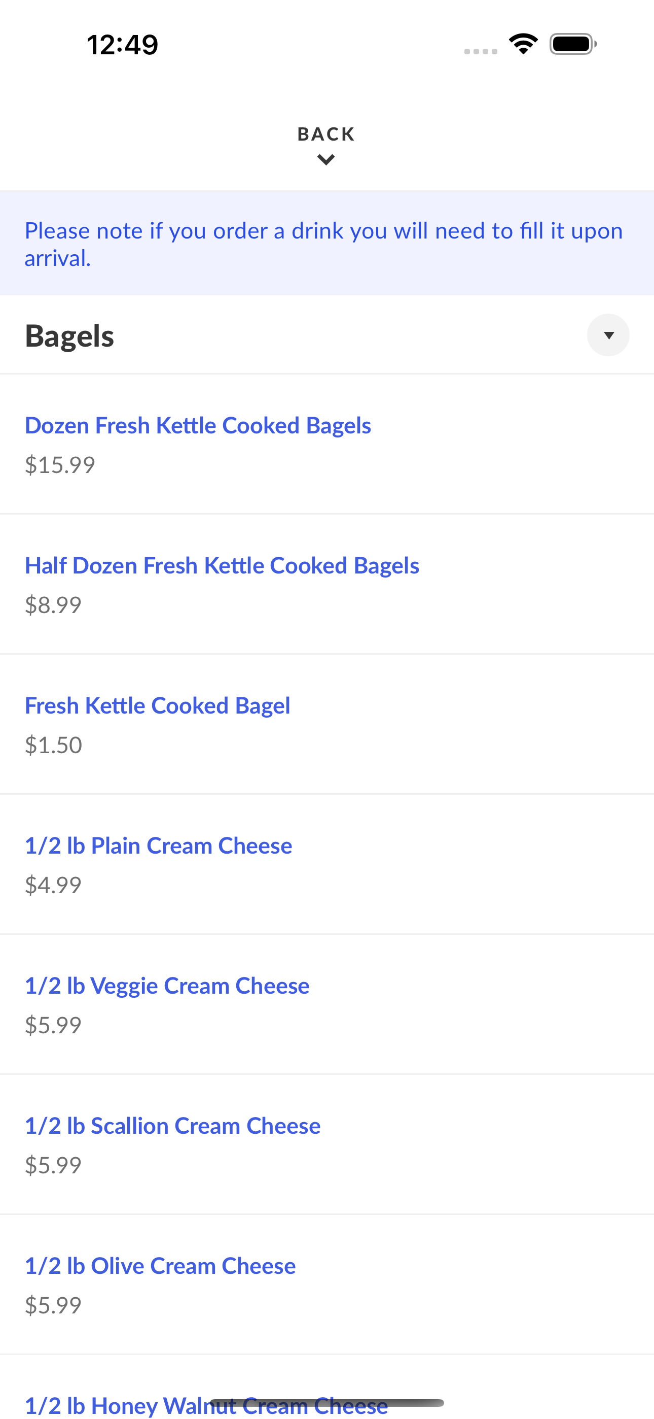 Bagels Plus screenshot 3