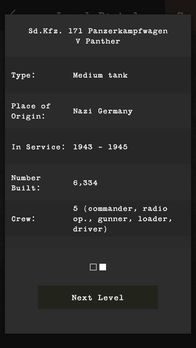 Screenshot #3 pour Guess the World War II Tank