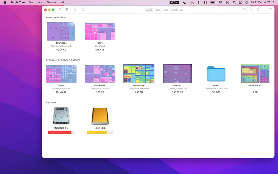 #2. Purple Tree (macOS) 由: Thomas Jgenti