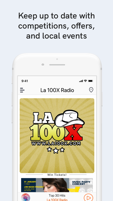 La 100X Radio Screenshot 3 - AppWisp.com La 100X Radio Screenshot 3 - AppWisp.com