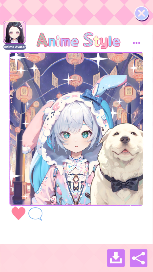 #10. Anime Style : Avatar Maker (iOS) Bởi: Gyeongtae Park