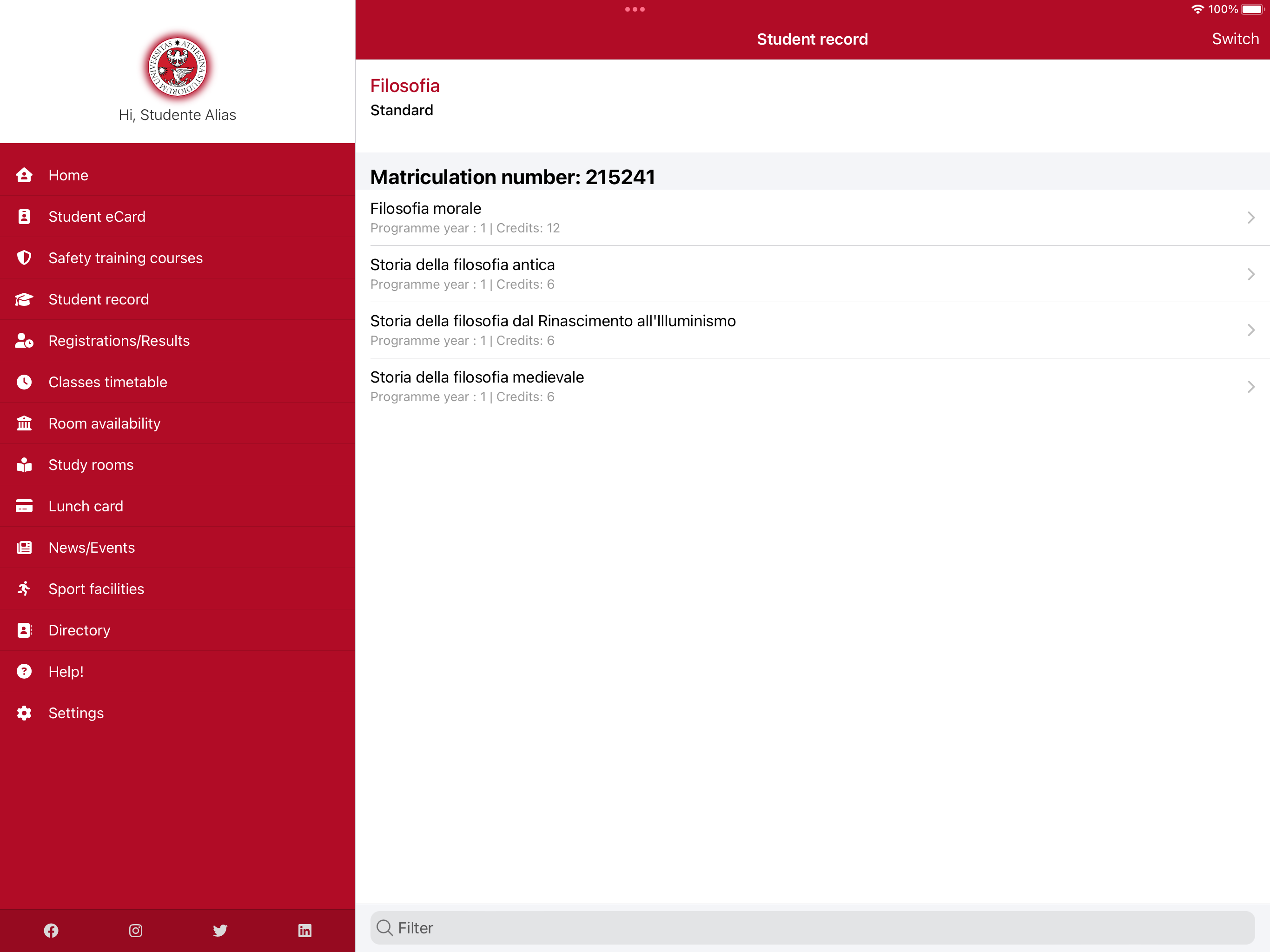 UniTrentoApp