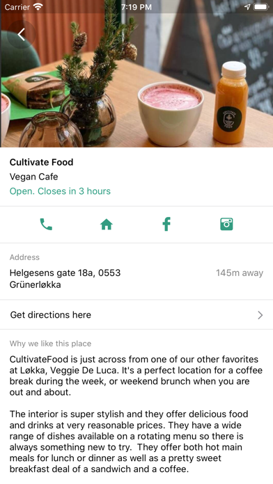 Vegan Norway Screenshot