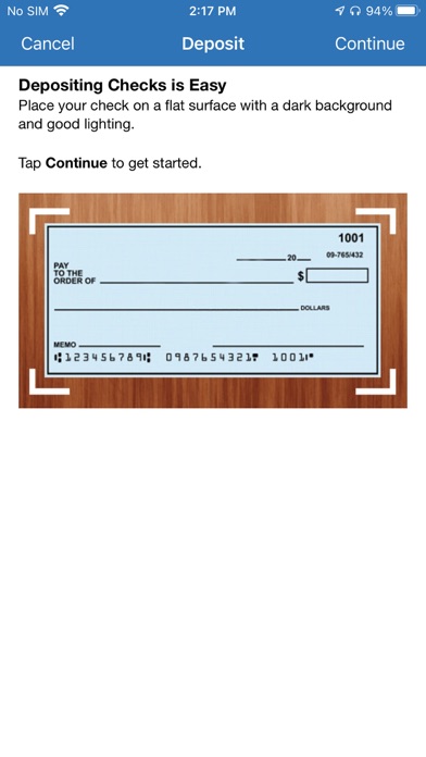 MCNB Banking Screenshot