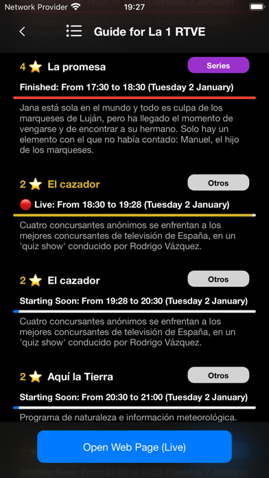 Spain and Mexico TV and Radio Screenshot