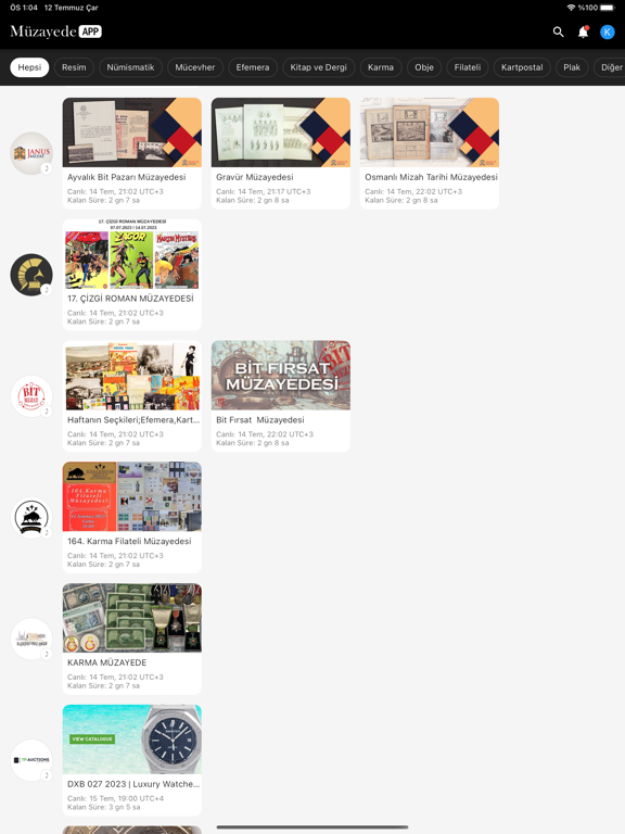 Screenshot #4 pour Müzayede App