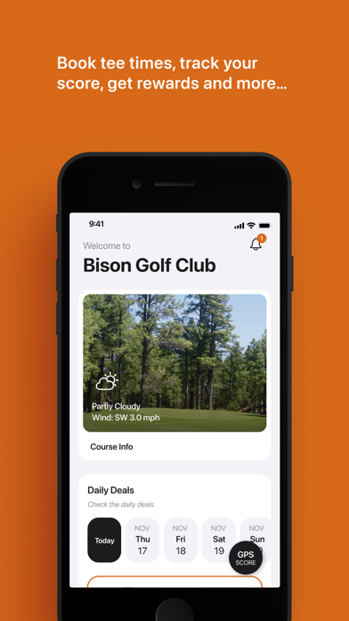 Bison Golf Club Screenshot