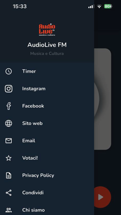AudioLive FM Screenshot
