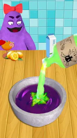 Game screenshot Grimaces Cake: Baking ASMR apk