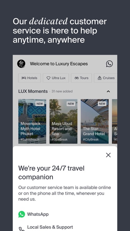 Luxury Escapes: Travel Deals screenshot-8