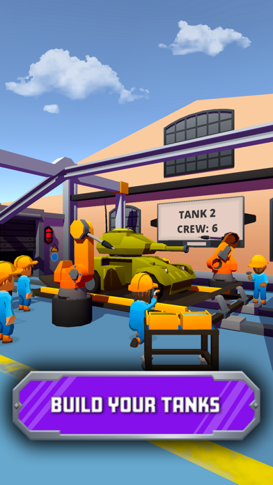 Idle Tank Tycoon Battle Royale Screenshot