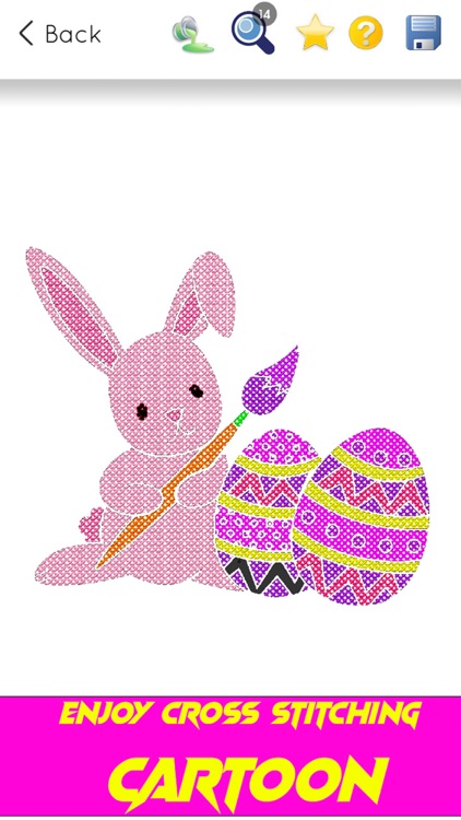 Cross Stitch Coloring Game