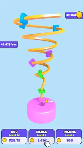 Game screenshot Spiral Clicker apk