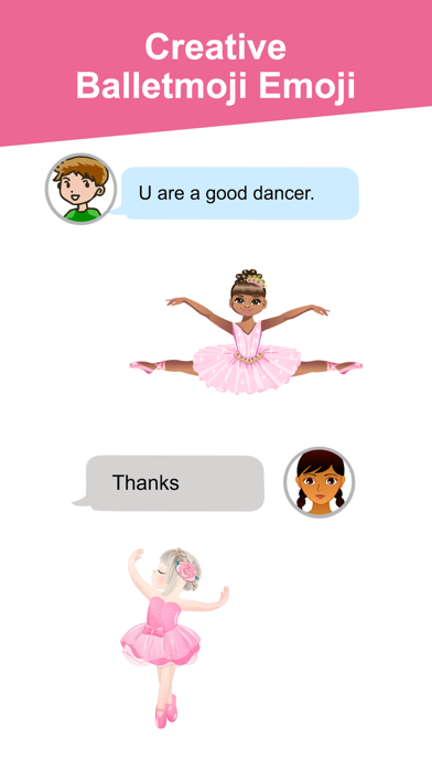 Balletmoji Stickers Screenshot