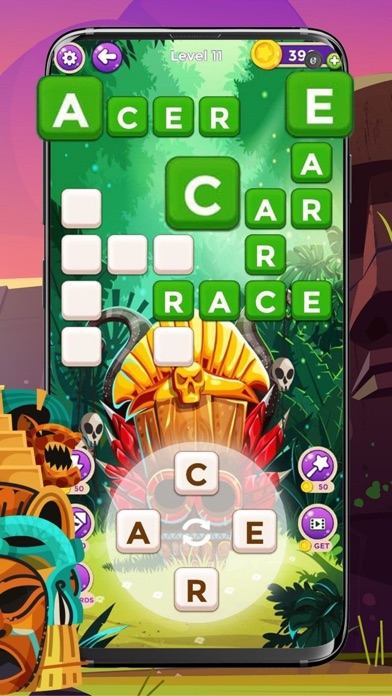 Word Scramble - Cross Fun Screenshot