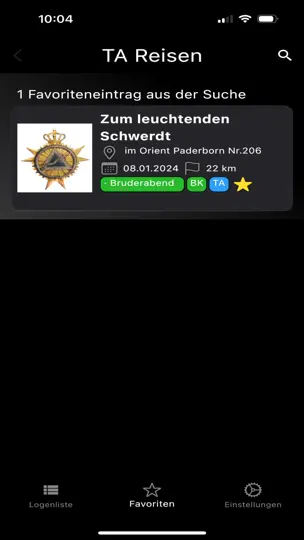 Screenshot von TA Reisen auf dem iPhone 2