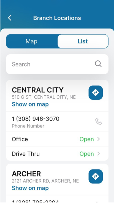 Archer Credit Union Screenshot