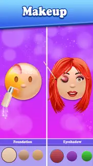 emoji salon iphone screenshot 2