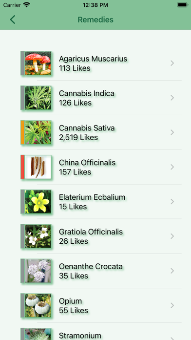 Materia Medica Live Pro Screenshot