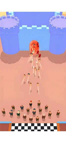 Game screenshot Idle Merge Angry Runner Guys hack