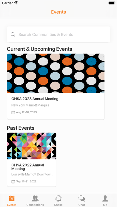 GHSA 2023 Annual Meeting screenshot 2