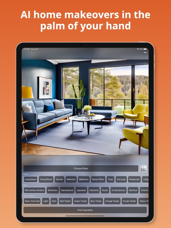 AI Interior Design - Decorous iPad screenshot 5 - Graphics & Design app