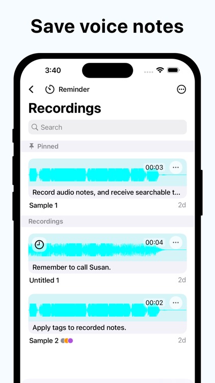 Depict :: Audio Notes screenshot-4
