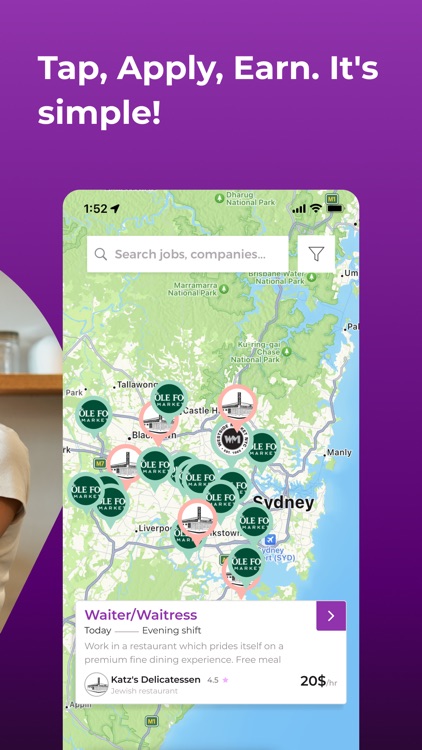 Hospitality Jobs App: Baristar