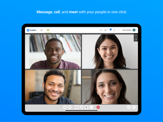 CafeX Mobile iPad screenshot 5 - Business app