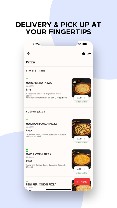 La Milano Pizzeria Screenshot