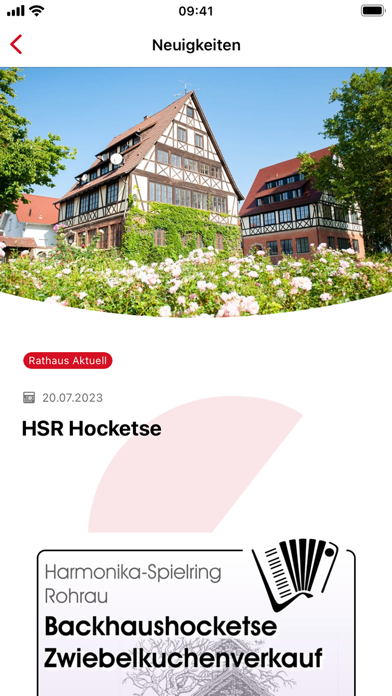 Gärtringen App Screenshot