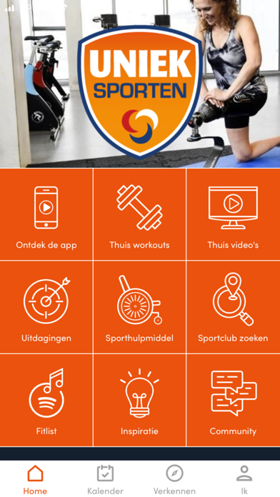 Uniek Sporten Screenshot