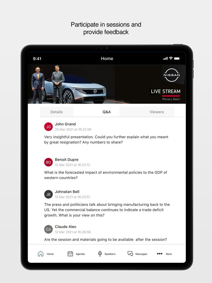 Nissan Meetings and Events