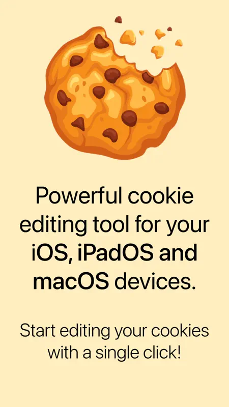 Cookie Editor Safari Extension screenshot 1 of 7