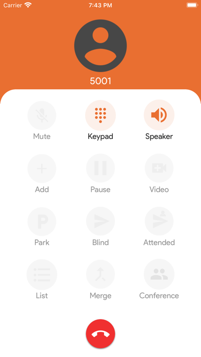 Vertex vPBX Screenshot