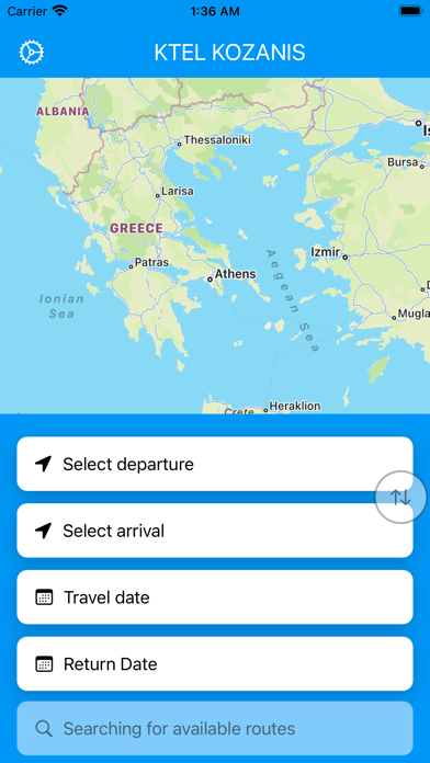 KTEL Kozanis Screenshot