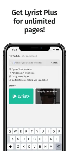 Game screenshot Lyrist: A Songwriter's Toolkit hack