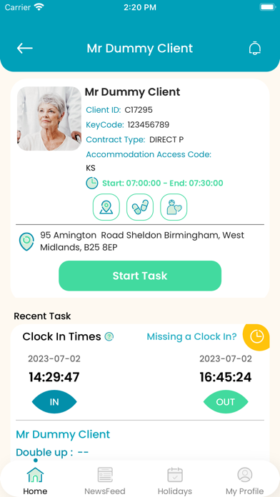 Care Hub Mobile Screenshot