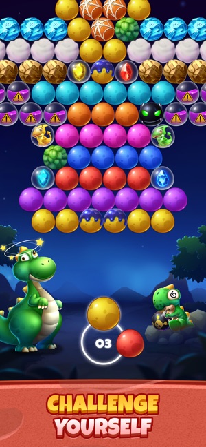 Bubble Shooter Primitive Eggs on the App Store