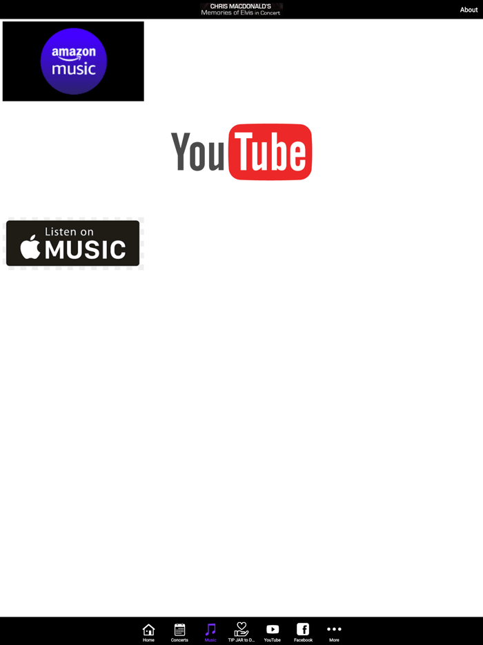 Chris MacDonald Elvis Concert