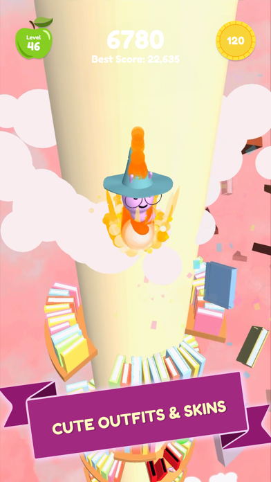 Book Worm Helix Bounce Screenshot
