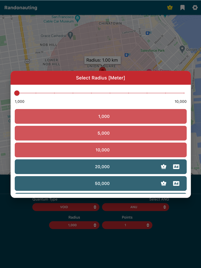 Randonauting Location Around